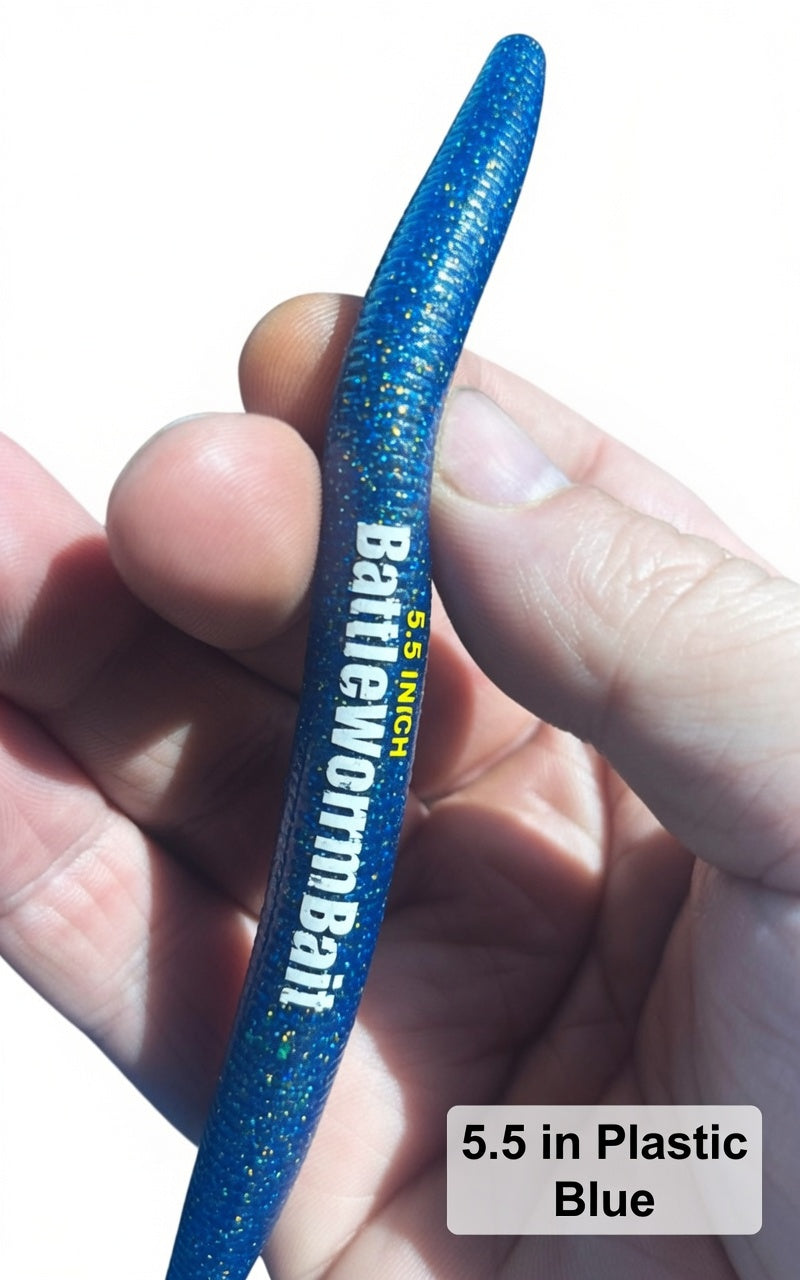 5.5 in Blue BattleWorm